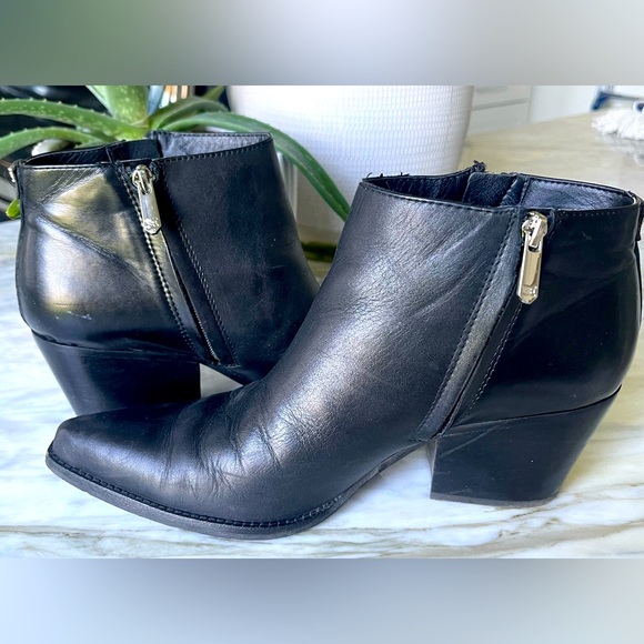 Sam Edelman Walden Leather Ankle Boot Size 9.5 - Picture 2 of 5